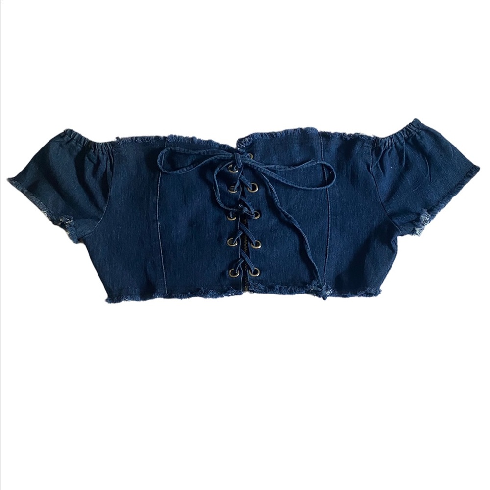 Lolo jeans denim crop